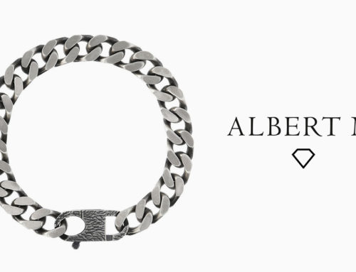 Albert M.: Collezione Uomo – Bracciale maglia satinata